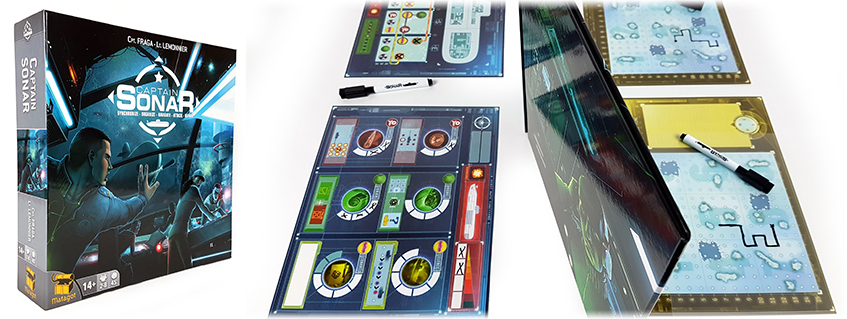 Captain Sonar torpedó társasjáték