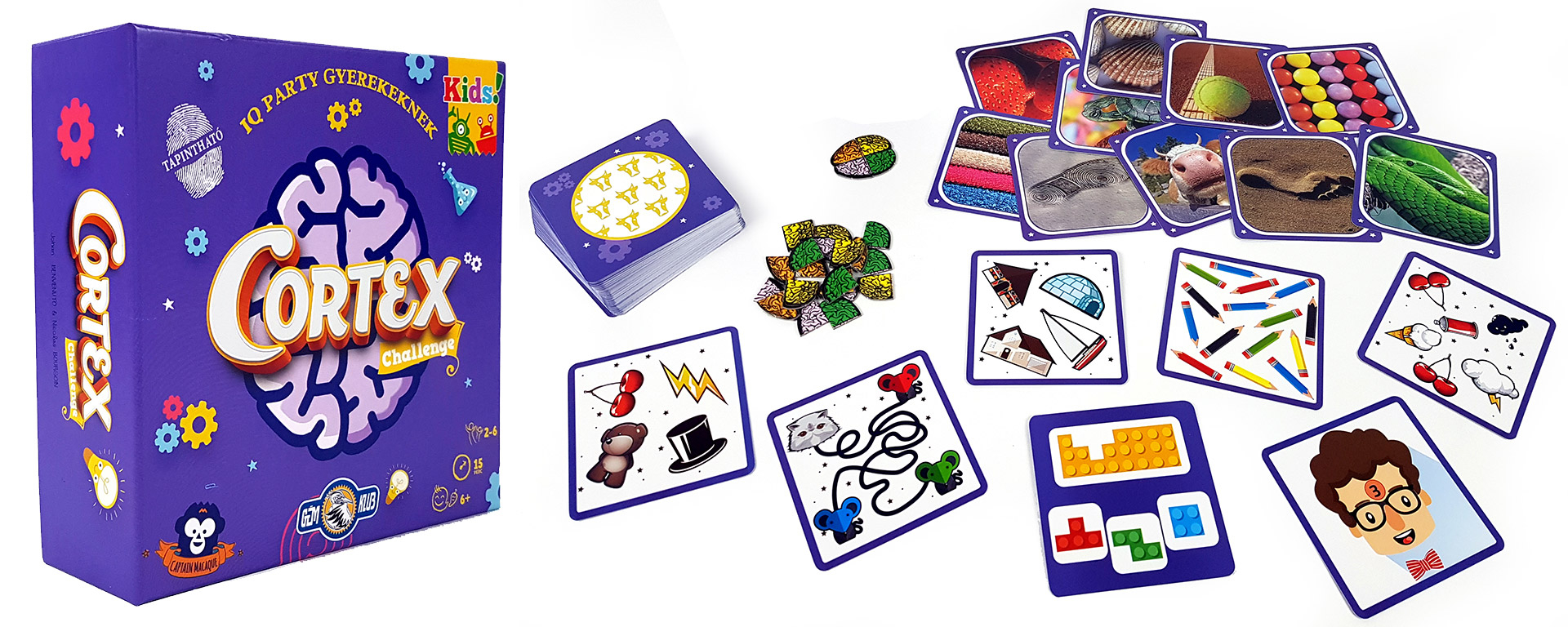 Cortex Kids társasjáték