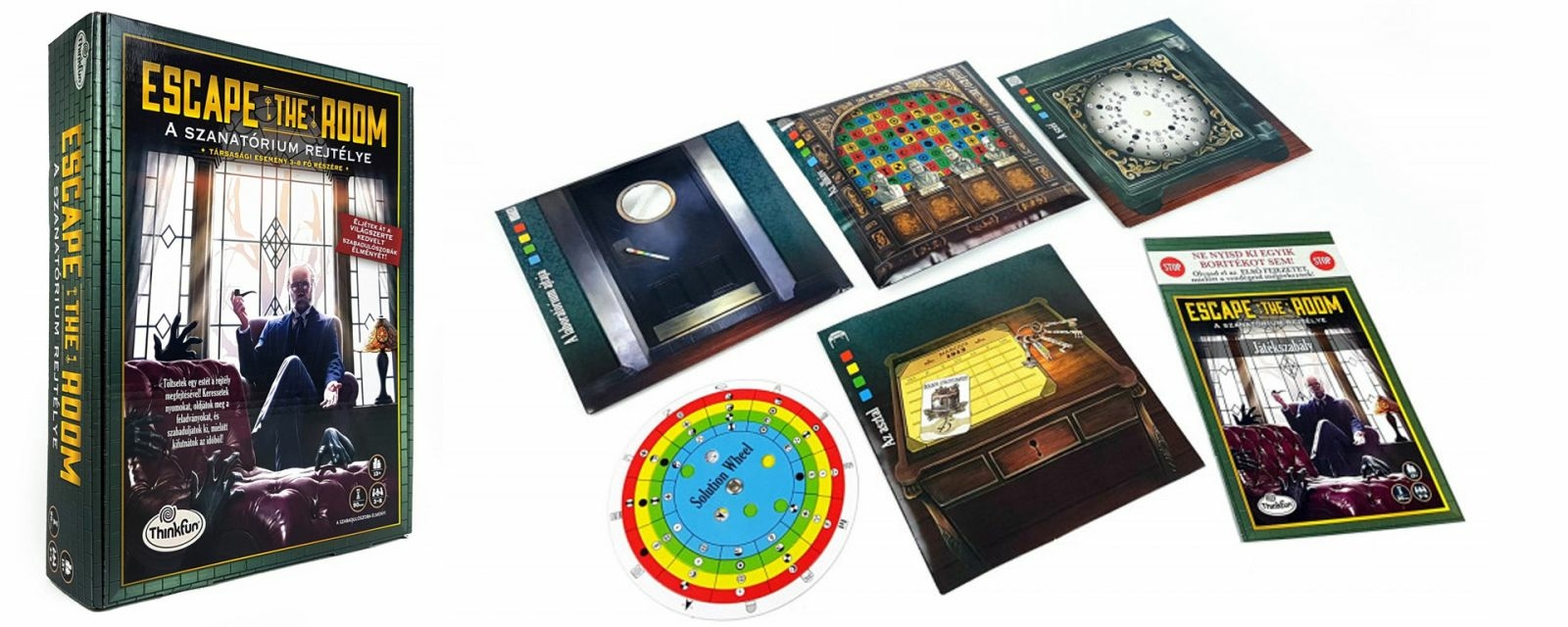Escape the Room: A szanatórium rejtélye szabadulószobás társasjáték