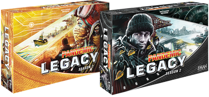 Pandemic Legacy 2. évad kooperatív társasjáték