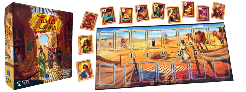 Tan-Tan Caravan társasjáték
