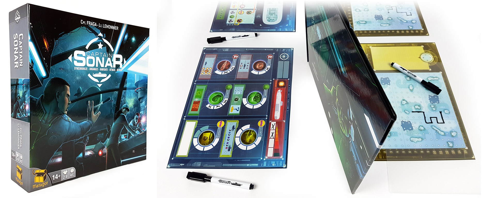 Captain Sonar társasjáték