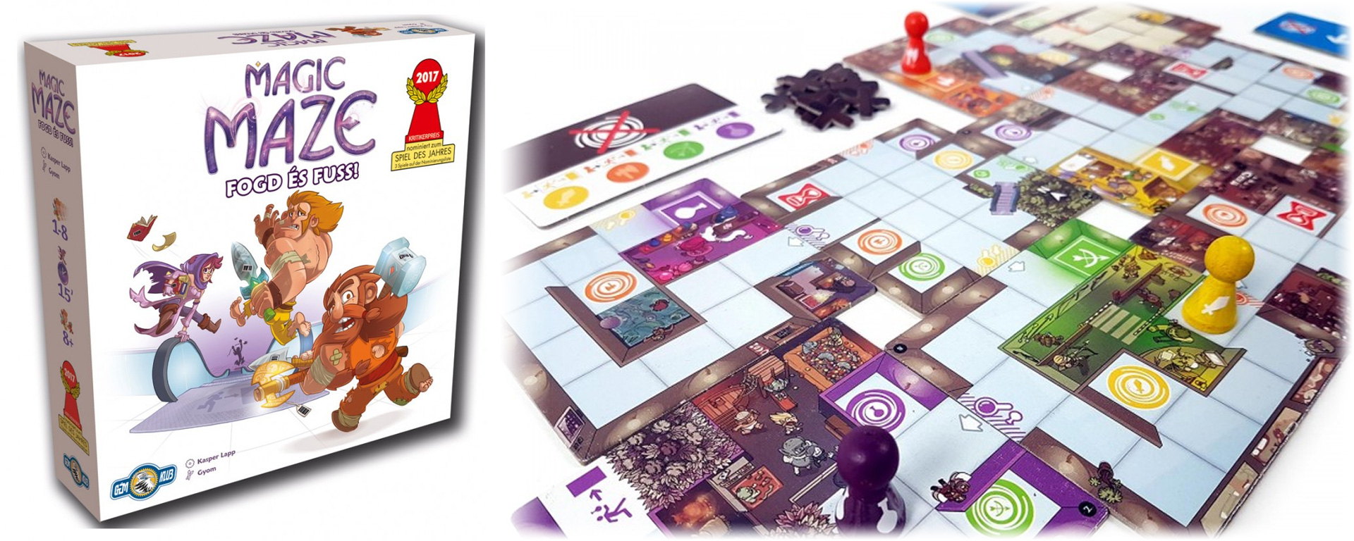 Magic Maze – Fogd és fuss! kooperatív társasjáték