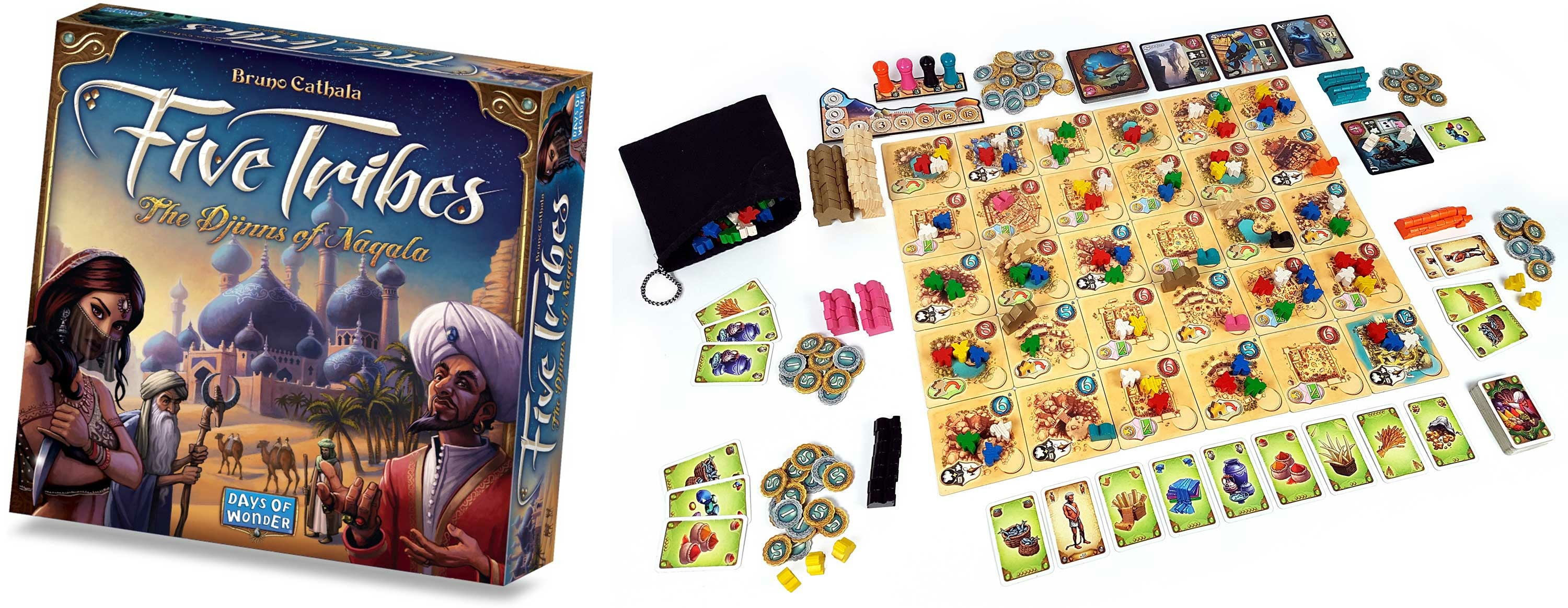 Five Tribes társasjáték