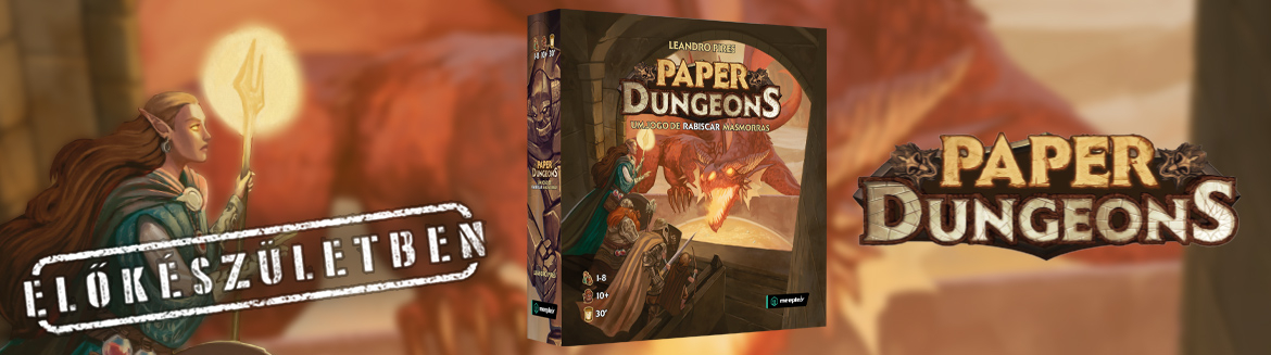 Paper Dungeons társasjáték