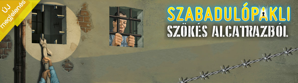 Szabadulópakli - Szökés Alcatrazból társasjáték