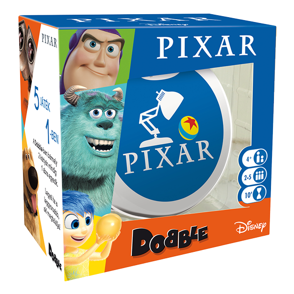 Dobble Pixar társasjáték gyerekeknek