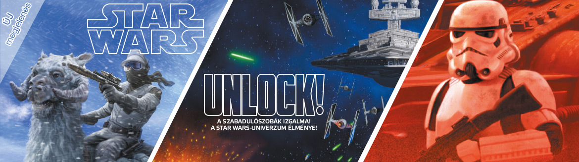 Unlock Star Wars szabadulószobás társasjáték