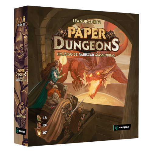 Paper Dungeons társasjáték