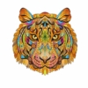 Kép 1/3 - Fa puzzle – Tigris (FSC-wood)