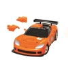 Kép 2/2 - 3D Puzzle - Chevrolet Corvette C6R -narancssárga