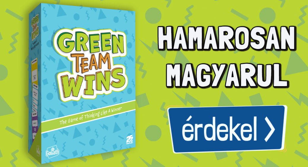 Új megjelenés: Green Team Wins