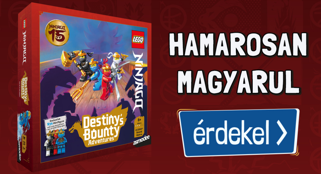 Új megjelenés: Lego Ninjago: Destiny's Bounty Adventures