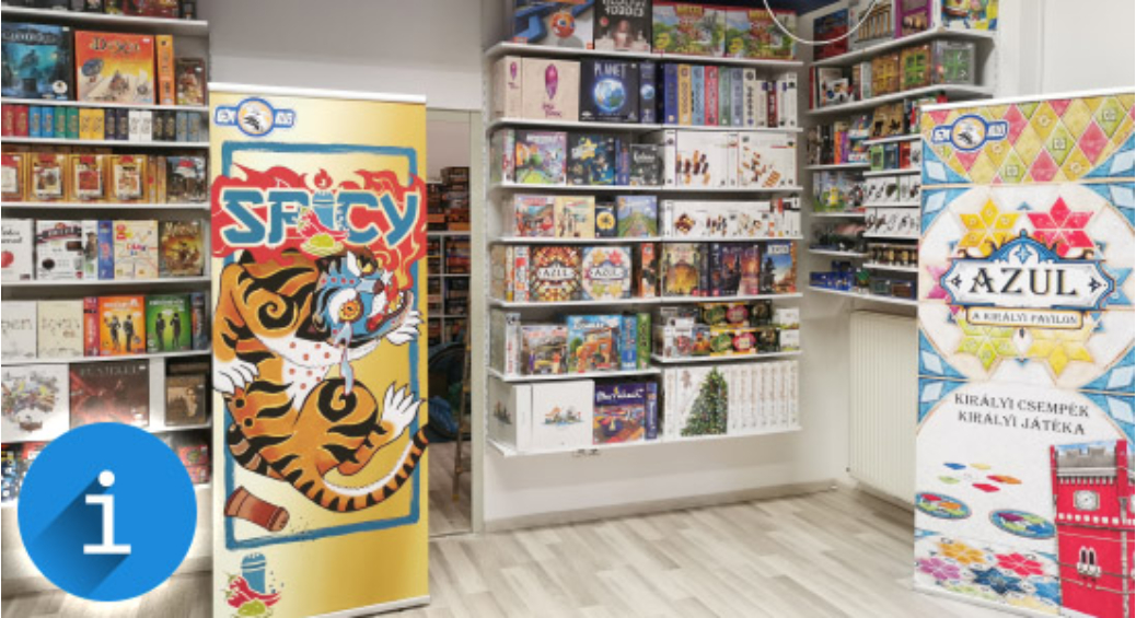 Megváltozott a Gémklub Társasjátékbolt és -klub – Ráday nyitva tartása!