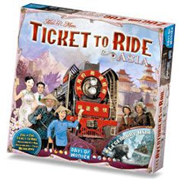 Ticket to Ride Map Collection 1: Team Asia & Legendary Asia