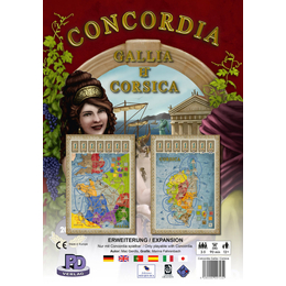 Concordia: Gallia & Corsica kiegészítő (angol)