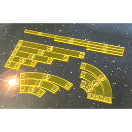 Star Wars X-Wing acrylic template set, sárga (Scums)