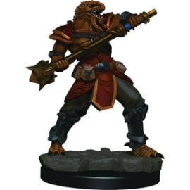 D&D Icons: Dragonborn Male Fighter Premium Prepainted Miniature