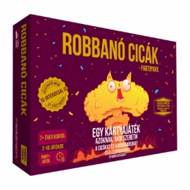 Robbanó cicák – partipakk