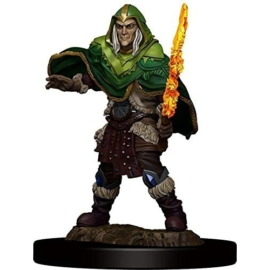 D&D Icons: Elf Male Fighter Premium Prepainted Miniature