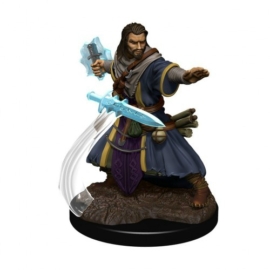 D&D Icons: Human Male Wizard Premium Prepainted Miniature