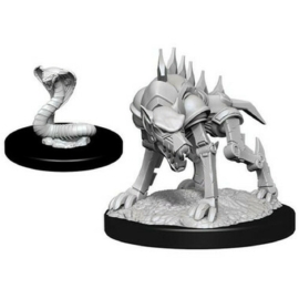 D&D Nolzur's Marvelous Miniatures: Iron Cobra & Iron Defender