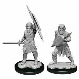 D&D Nolzur's Marvelous Miniatures: Human Fighter Male Wave 13