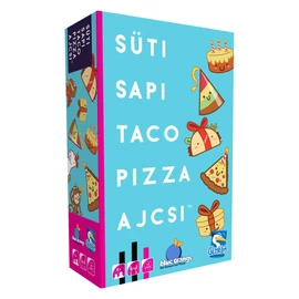 Süti, sapi, taco, pizza, ajcsi