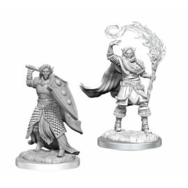 D&D Nolzur's Marvelous Miniatures: Elf Cleric Male Wave 16