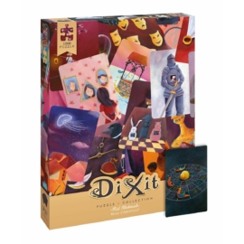 Dixit puzzle 1000 - Skarlát árnyalatok (Red Mishmash - 08)