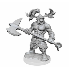 D&D Frameworks: Male Orc Barbarian (W1)