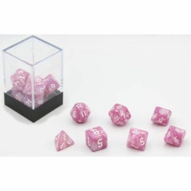 Dobókocka készlet, 7 darabos, pink gothic - 731900