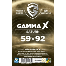 GK Gamma X - Saturn kártyavédő (59x92 mm)