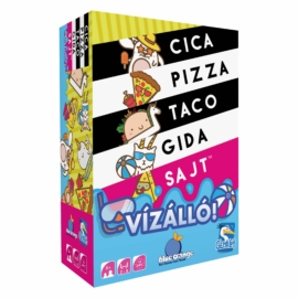 Vízálló cica, pizza, taco, gida, sajt