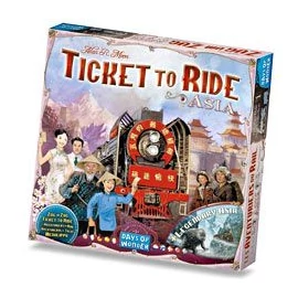 Ticket to Ride Map Collection 1: Team Asia & Legendary Asia