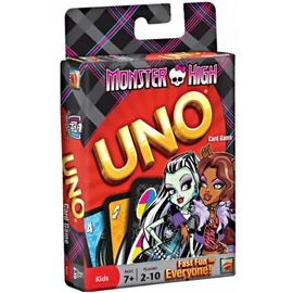 Uno kártya Monster High