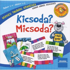 Óvodások játéktára Kicsoda? Micsoda? - új kiadás