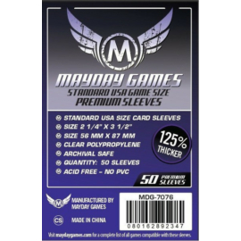 Mayday premium US kártyavédő (sleeve) - 56*87 mm (50 db/csomag)