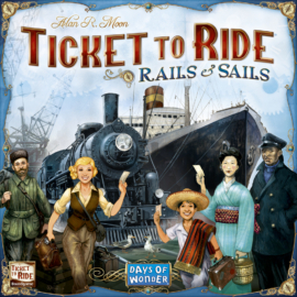 Ticket to Ride: Rails and Sails (skandináv kiadás) Ticket to Ride: Rails and Sails (skandináv kiadás)