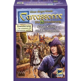 Carcassonne 6. kiegészítő - Graf, König und Konsorten (új kiadás)