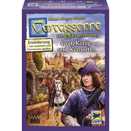 Carcassonne 6. kiegészítő - Graf, König und Konsorten (új kiadás)