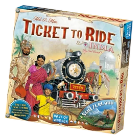 Ticket to Ride Map Collection 2: India & Switzerland