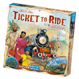 Ticket to Ride Map Collection 2: India & Switzerland