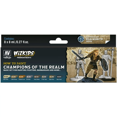 Wizkids Premium set by Vallejo: Champions of the Realm