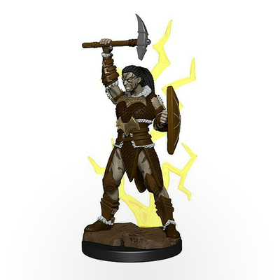 D&D Icons: Goliath Female Barbarian Premium Prepainted Miniature