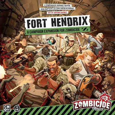 Zombicide 2nd Edition: Fort Hendrix kiegészítő