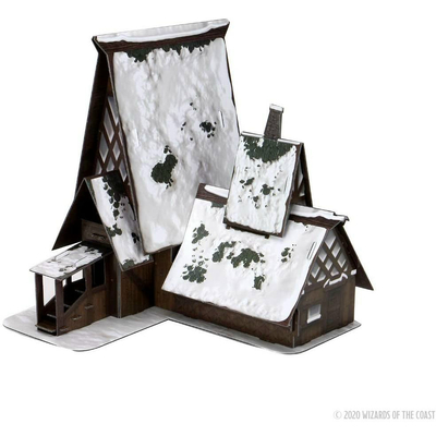 D&D Icons of the Realm: Icewind Dale Lodge Papercraft