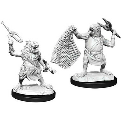 D&D Nolzur's Marvelous Miniatures: Kuo-Toa & Kuo-Toa Whip