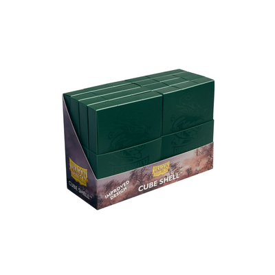 Dragon Shield: Cube Shell Box - Forest Green