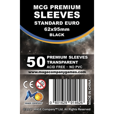 MCG Premium Standard Euro kártyavédő (sleeve) - 50db/csomag